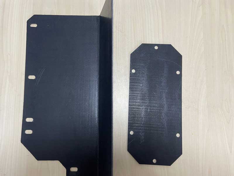 青島(dǎo)海鐵阻燃(ran)級cfrt熱塑複(fu)合闆耐更(geng)耐高溫耐(nai)腐蝕